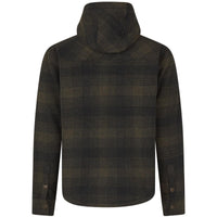Pine Green Check Seeland Mens Canada Yukon Jacket Back