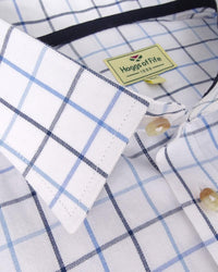 Hoggs of Fife Mens Viscount Premier Tattersall Shirt