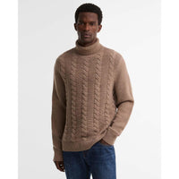 Barbour Mens Staplecross Rollneck Sweater