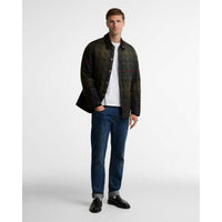 Classic Tartan Barbour Mens Icons Tartan Heritage Liddesdale Quilted Jacket Front