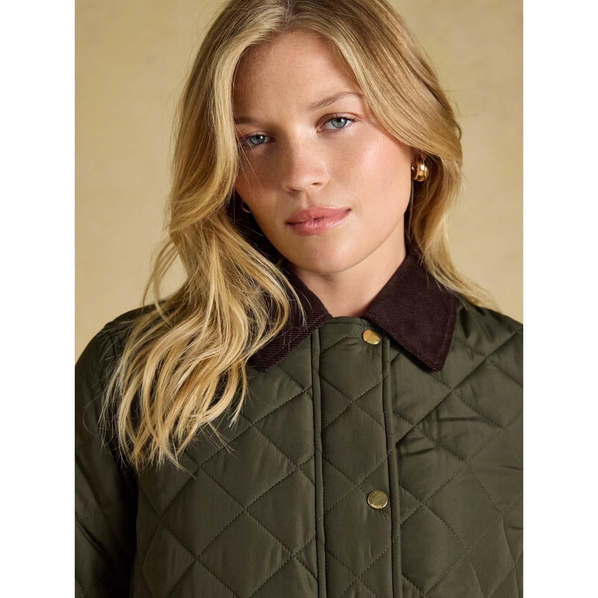 Joules Womens Highgrove Showerproof Quilted Jacket