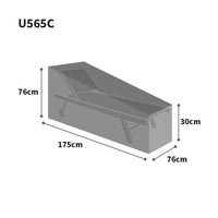 Bosmere Ultimate Protector Sun Lounger size