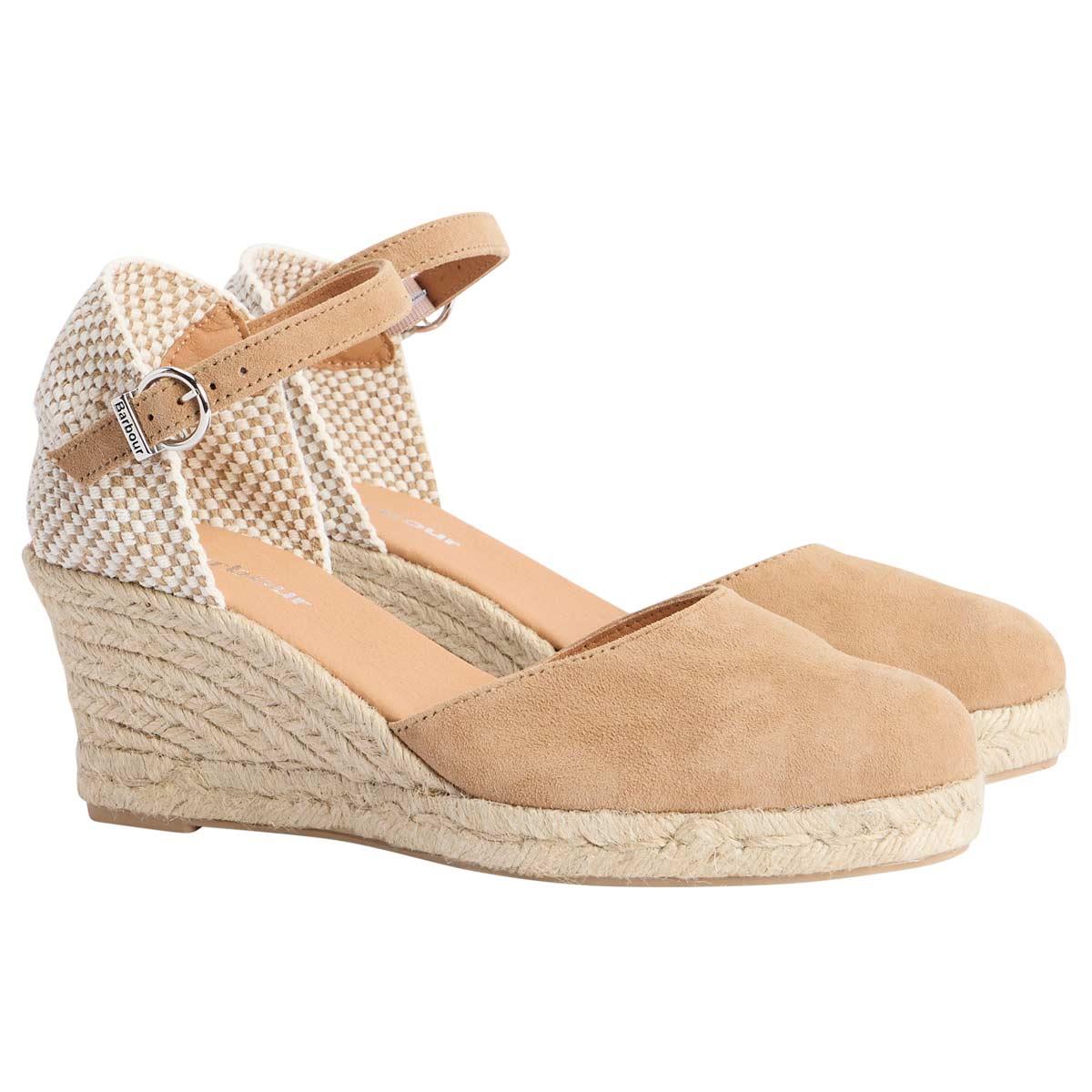 Barbour Womens Elder Espadrille Wedge
