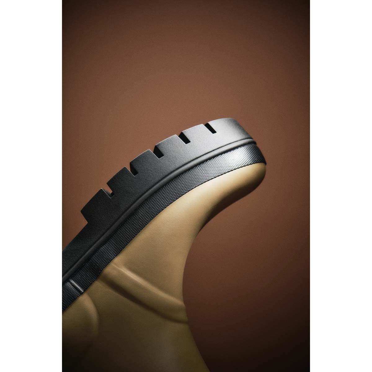 Military Brown/Black Barbour Womens Leighton Tall Welly Lifestyle 2