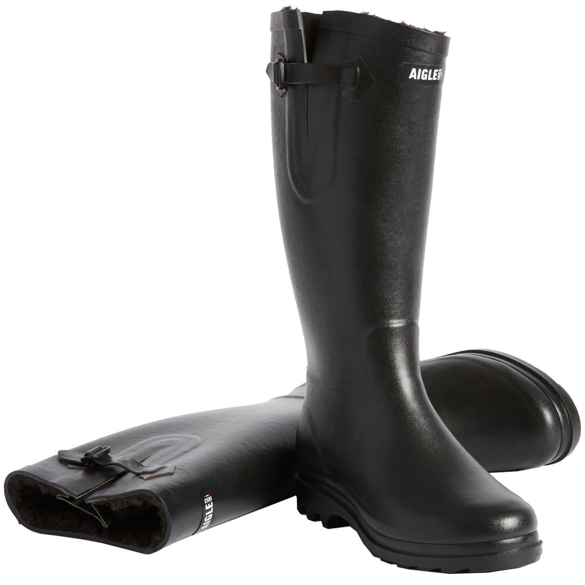 Aigle Womens Aiglentine Fur II Wellington Boots