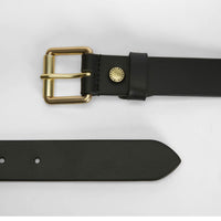 Black Barbour Maia Leather Belt belt
