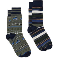 Joules Mens Kingsbury Socks 2 Pack
