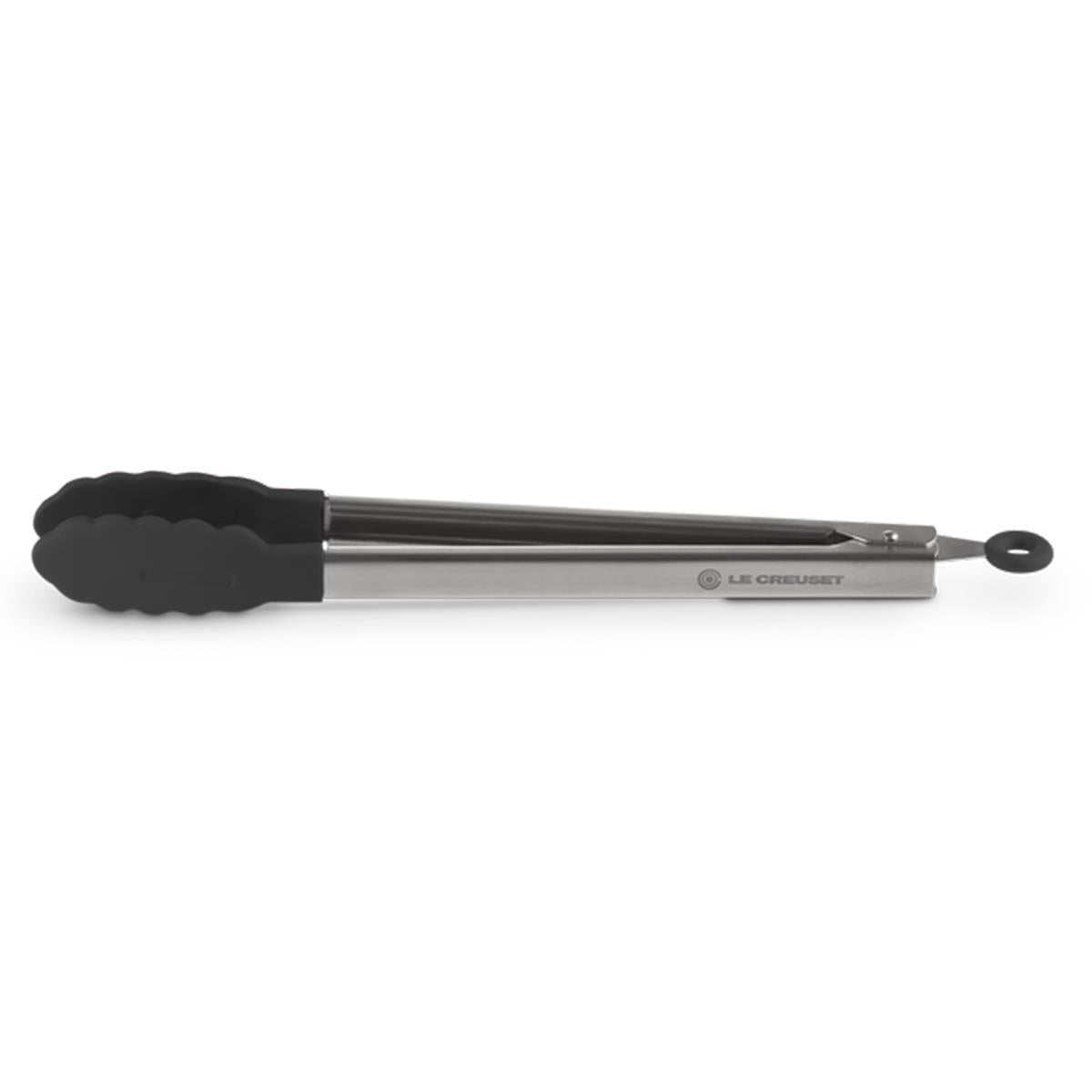 Le Creuset BBQ Silicon Tongs Closed