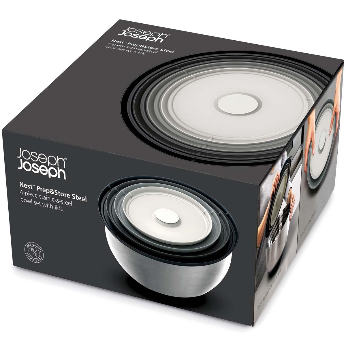 Steel Joseph Joseph Nest 100 Prep&Store BOX