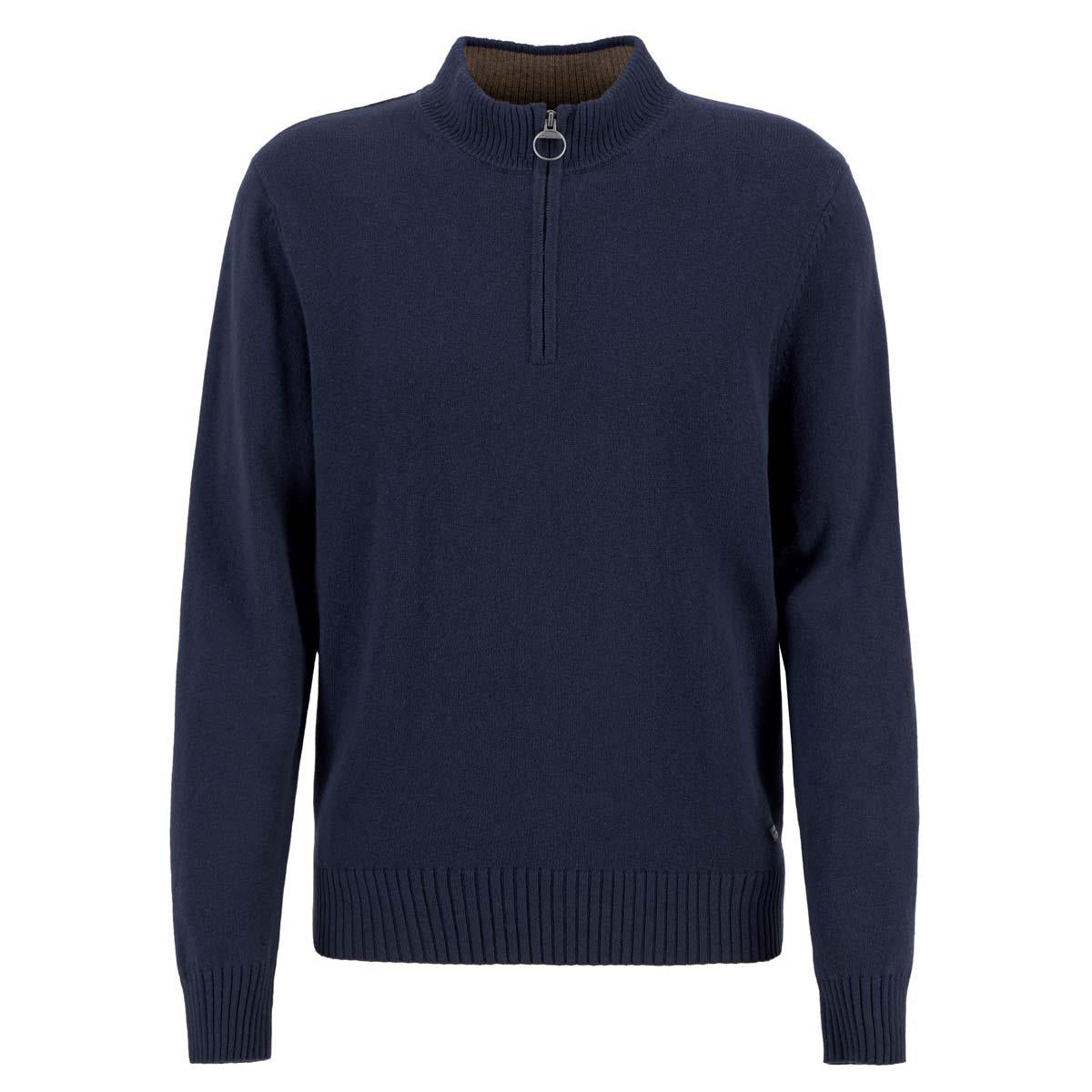 Barbour Mens Kelson Half Zip Knitted Sweater
