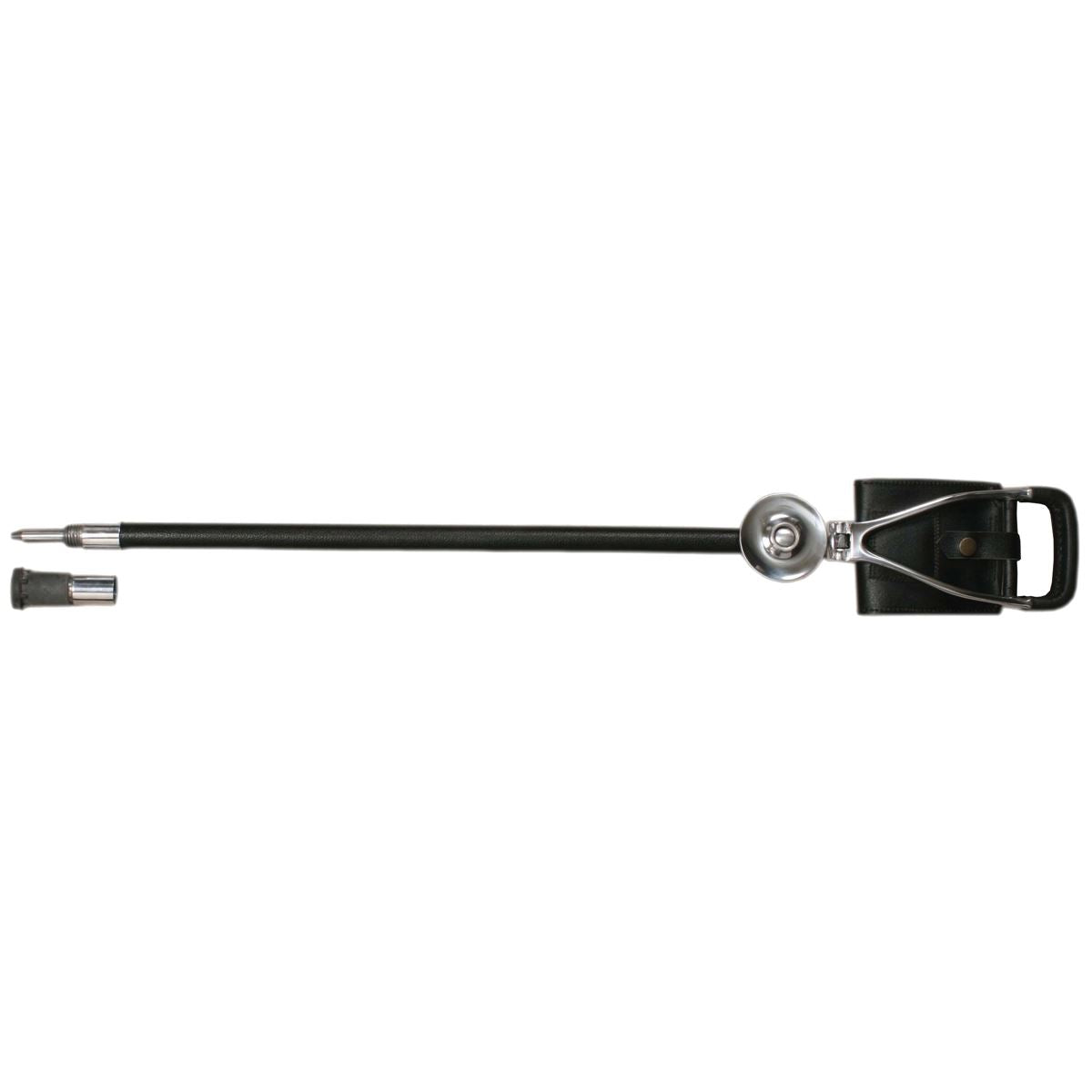 Black Bisley Leather Seat Stick / Economy Dual / 10 1/2" x 4 1/4"