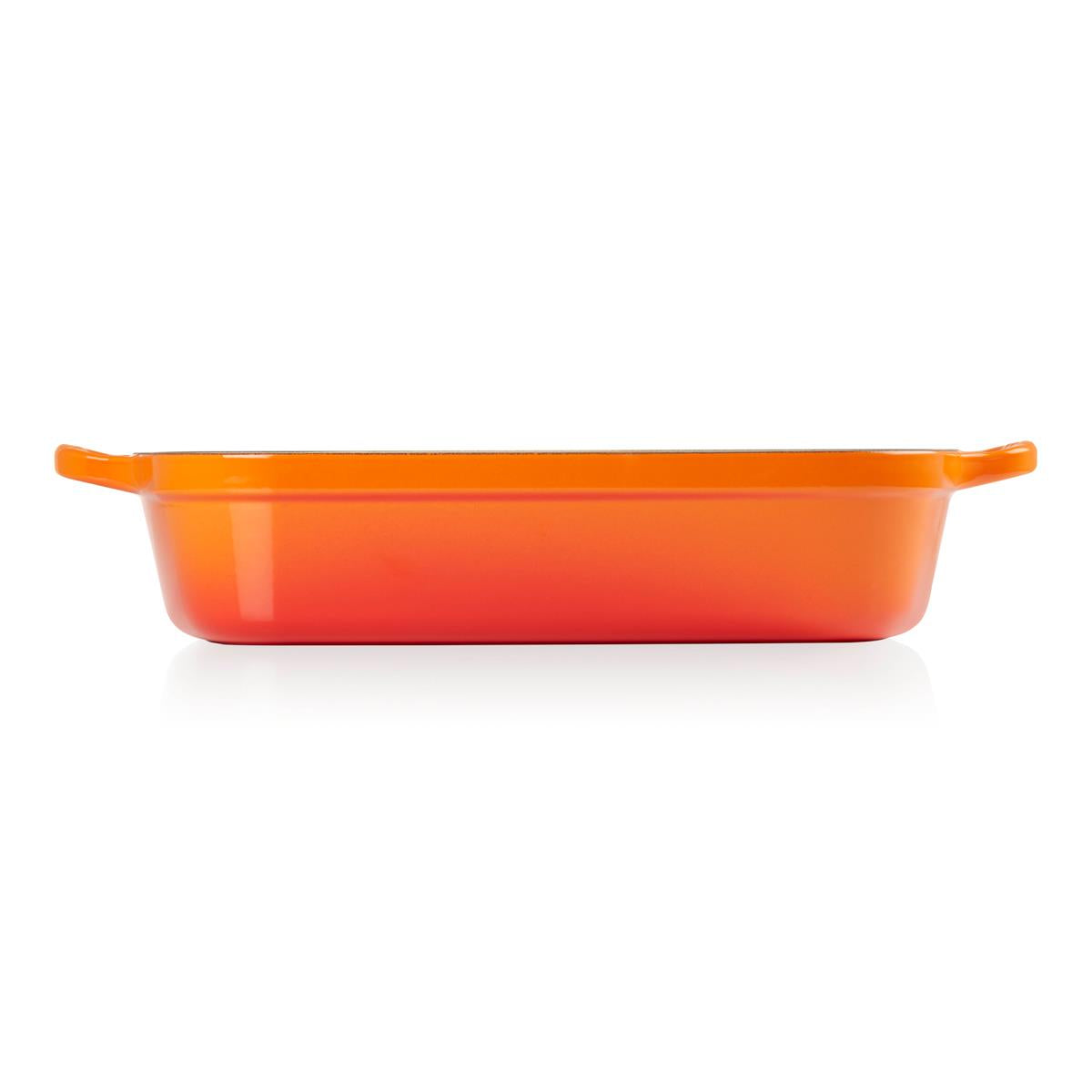Le Creuset 37cm Cast Iron Signature Roaster Volcanic