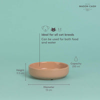 Mason Cash Cane Cat Saucer 13cm INFO