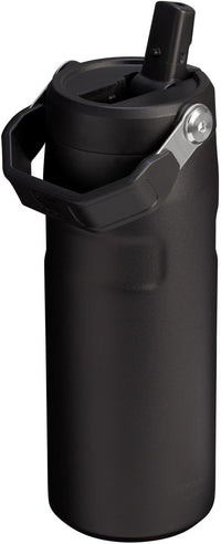 BLACK  Stanley IceFlow Bottle Flip Straw 2.0 0.47L SIDE
