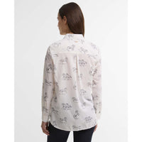 Multi Horse Barbour Womens Safari Shirt BACK2
