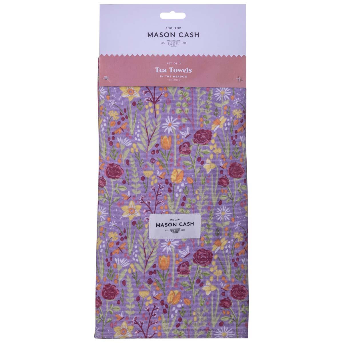 Mason Cash In The Meadow Tea Towels Set Of 2