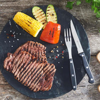 Viners 12 Piece Steak Knife & Fork Set LS
