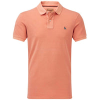 Schoffel Mens St Ives Garment Dyed Jersey Polo Shirt