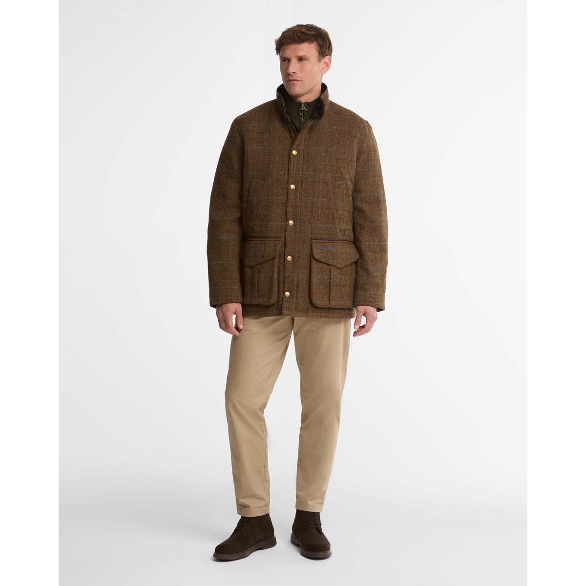 Barbour Mens Hereford Tweed Wool Jacket