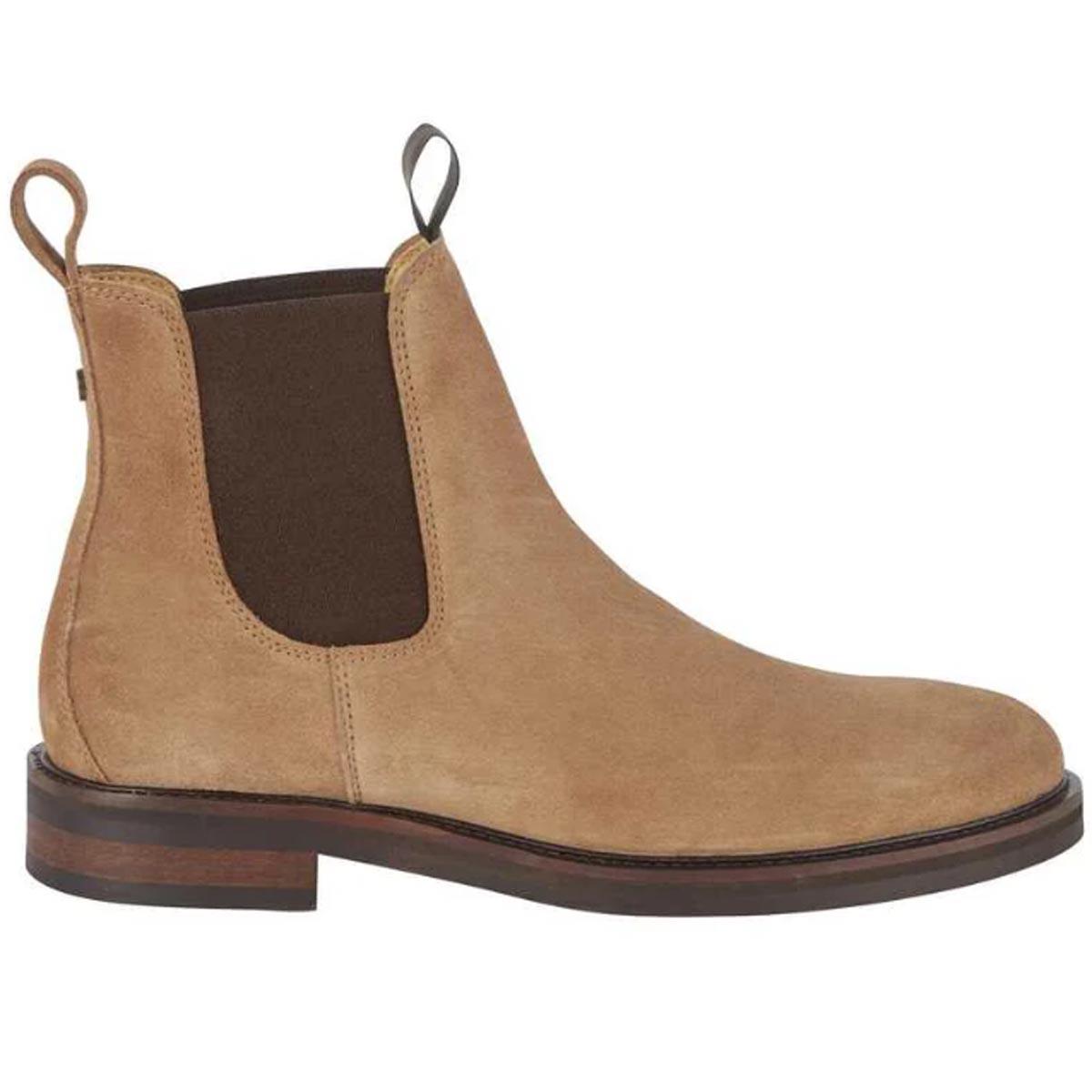 Le Chameau Mens La Chelsea Suede Sand SIDE