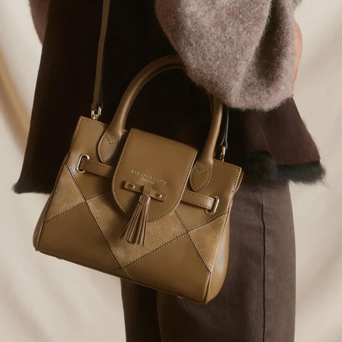 Fairfax & Favor Womens Mini Windsor Handbag Harlequin