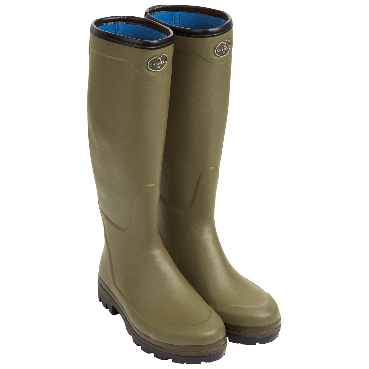 Le Chameau Country Cross Neoprene Mens Wellington Boots