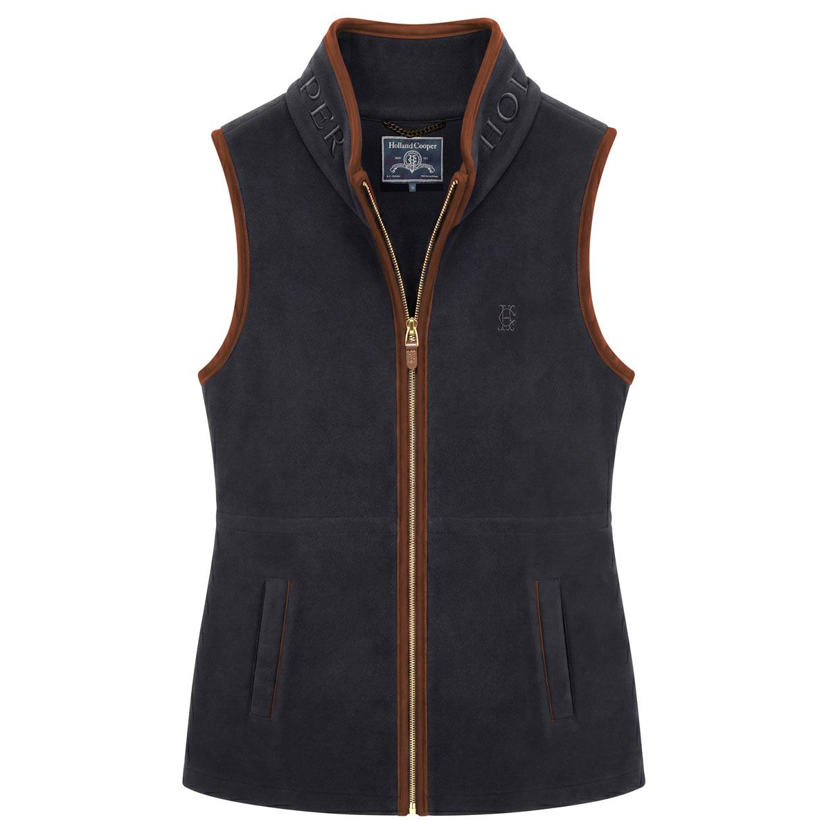Holland Cooper Womens Country Longline Fleece Gilet