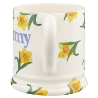 Emma Bridgewater Windblown Daffodils Mummy Half Pint Mug Handle