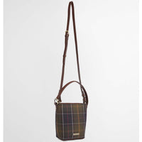 Barbour Womens Cedar Mini Tartan Bucket Bag