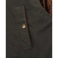 Hoggs Of Fife Mens Maxton Padded Waxed Waistcoat