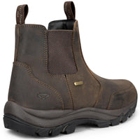 Waxy Brown Hoggs Of Fife Mens Creagan H-Tex Dealer Boots Back