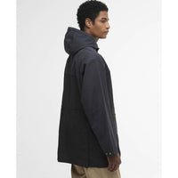 Navy Barbour Mens Icons Durham Casual Jacket side