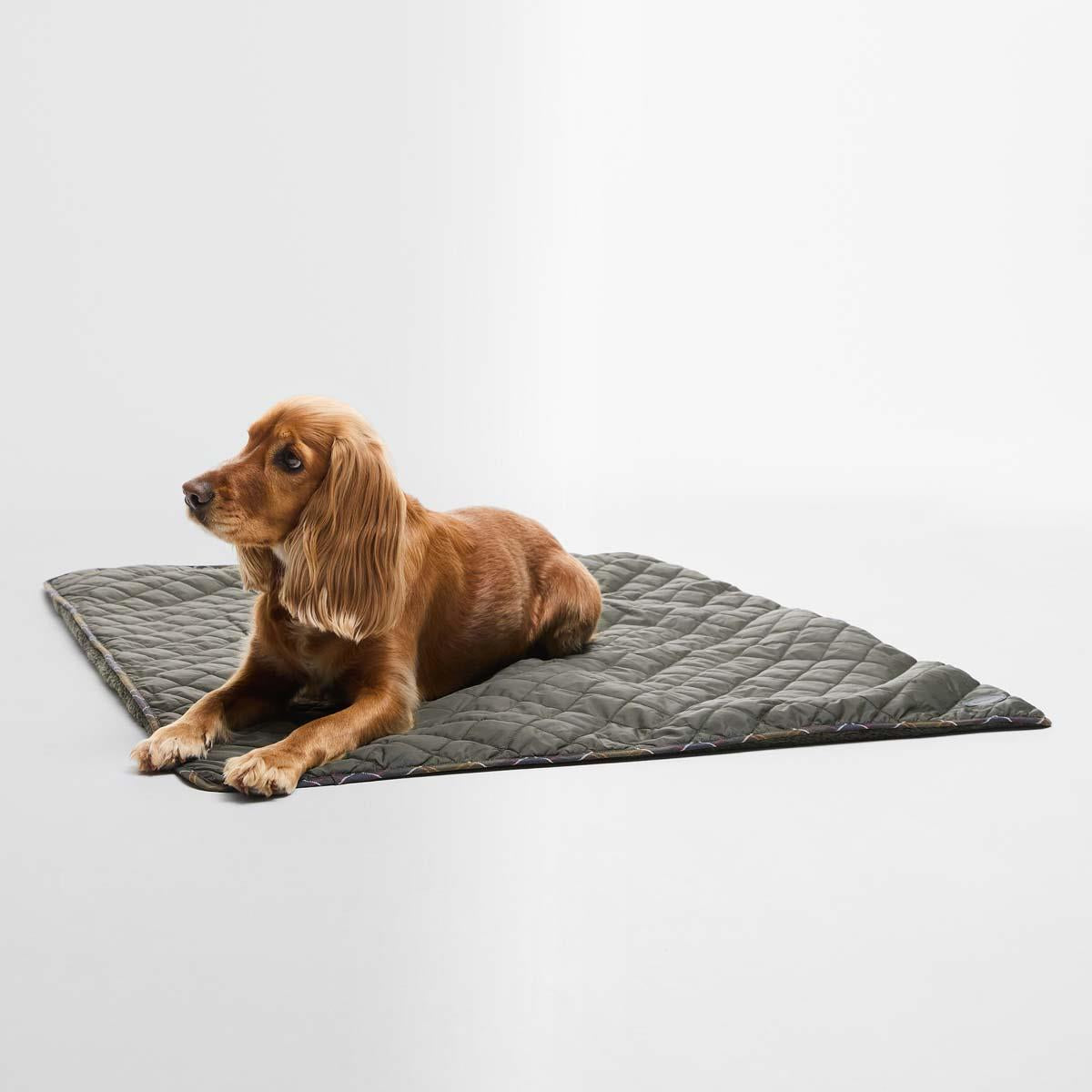 Barbour Dog Quilt and Fleece Blanket