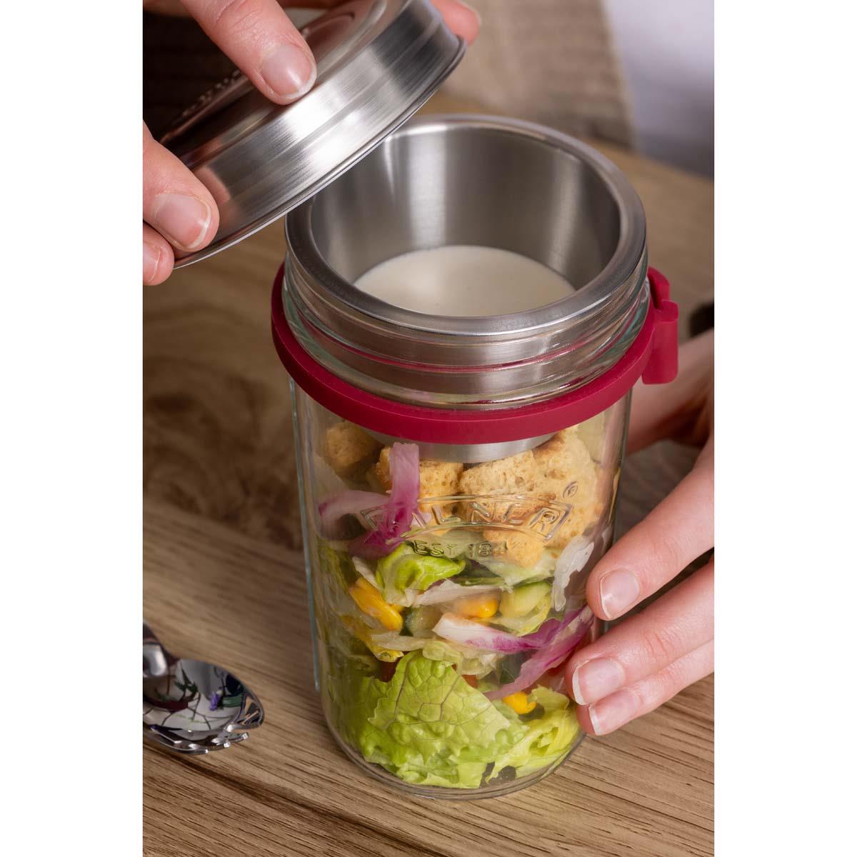 Kilner Glass Lunch Jar With Spork