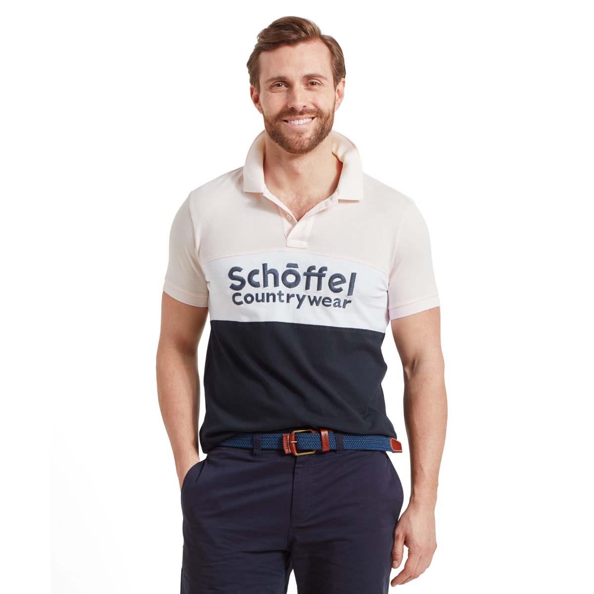 Schoffel Mens Exeter Heritage Polo Shirt FRONT