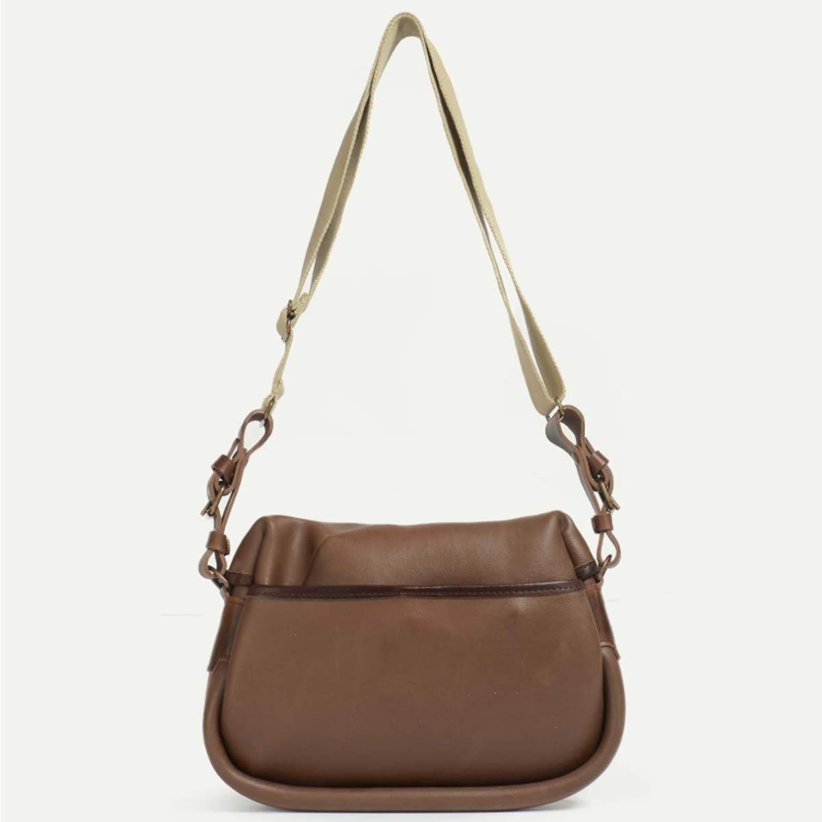 Le Chameau La Musette Du Pecheur Marron Bag BACK