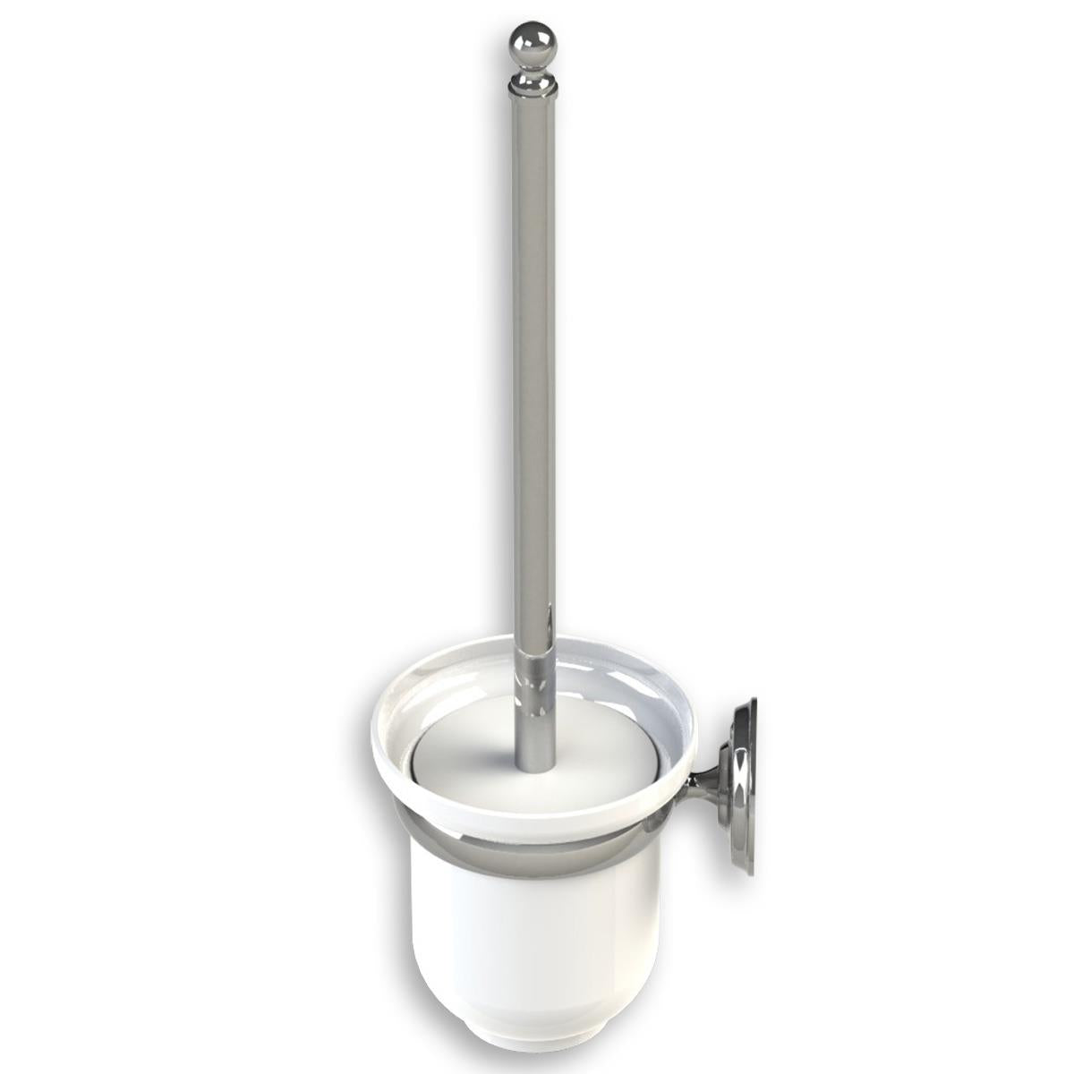 Miller Stockholm Wall Mounted Toilet Brush Set / Chrome 628C