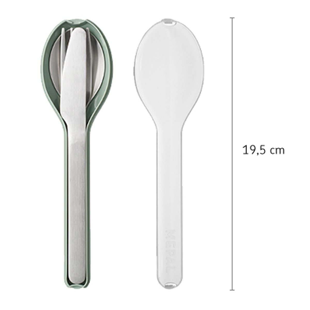 Mepal Ellipse 3pc Cutlery Set