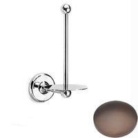 City Bronze Samuel Heath Novis Spare Toilet Roll Holder N1031