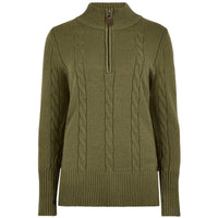 Dubarry Womens Burtonpoint Cable Knit Jumper