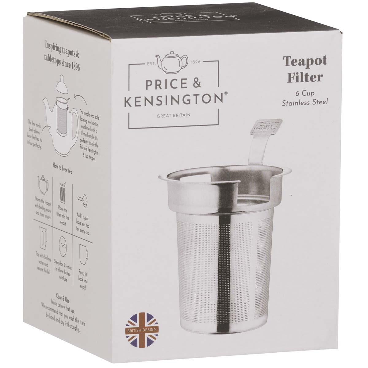 Price and Kensington 6 Cup Teapot Filter BOX