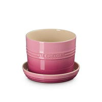 Le Creuset Stoneware Herb Planter with Tray Rose Quartz