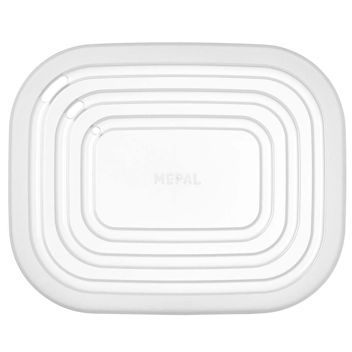 Mepal Rectangular Multi Bowl Microwavable Lid