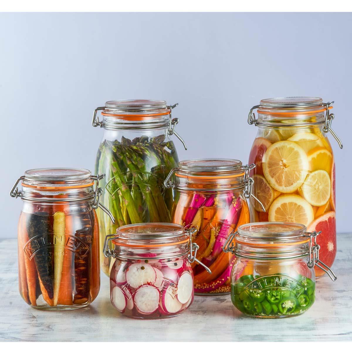 Kilner Round Cliptop Jar LS3