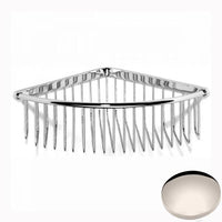 Polished Nickel Samuel Heath Corner Shower Basket N158