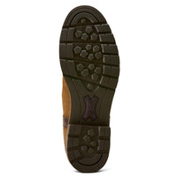 Amber Brown Ariat Womens Wexford Sherpa Waterproof Boots Outsole