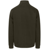 Forest Hoggs Of Fife Mens Galloway 1888 Plain 1/4 Zip Sweatshirt Back