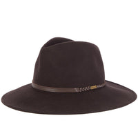 Chocolate Barbour Womens Tack Fedora