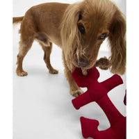 Barbour Dog Anchor Toy on model