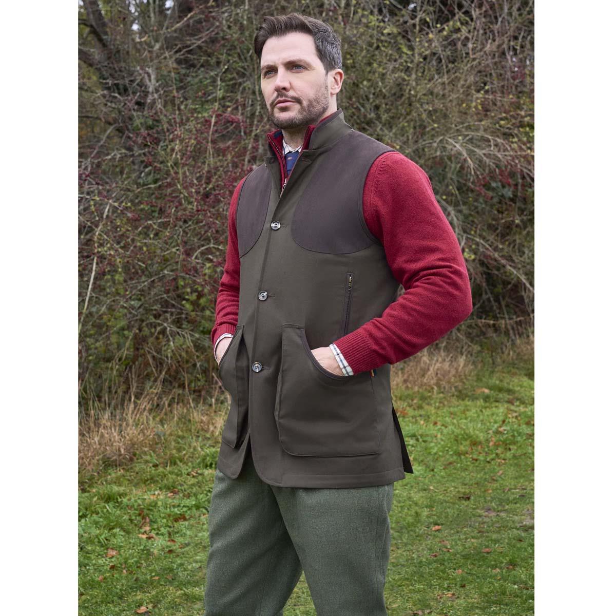 Alan Paine Mens Dunswell Shooting Gilet